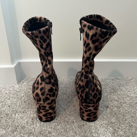 Anthropologie Silent D Leopard Print Boots - Picture 3 of 5